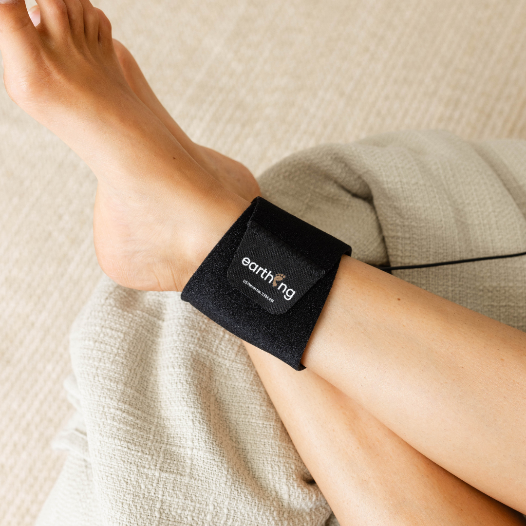 Earthing Uni Band On Ankle.Png
